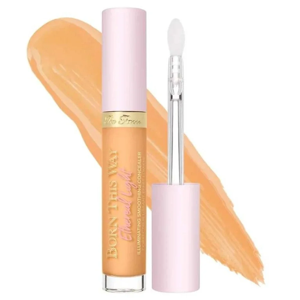 Too Faced Born This Way Ethereal Light Concealer Biscotti Full Size New 0.16oz